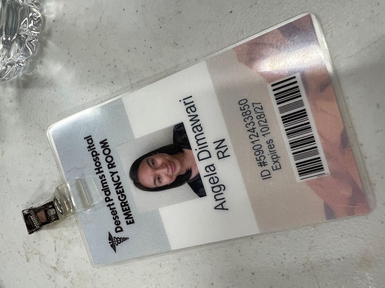 Prop ID for Nurse Angela