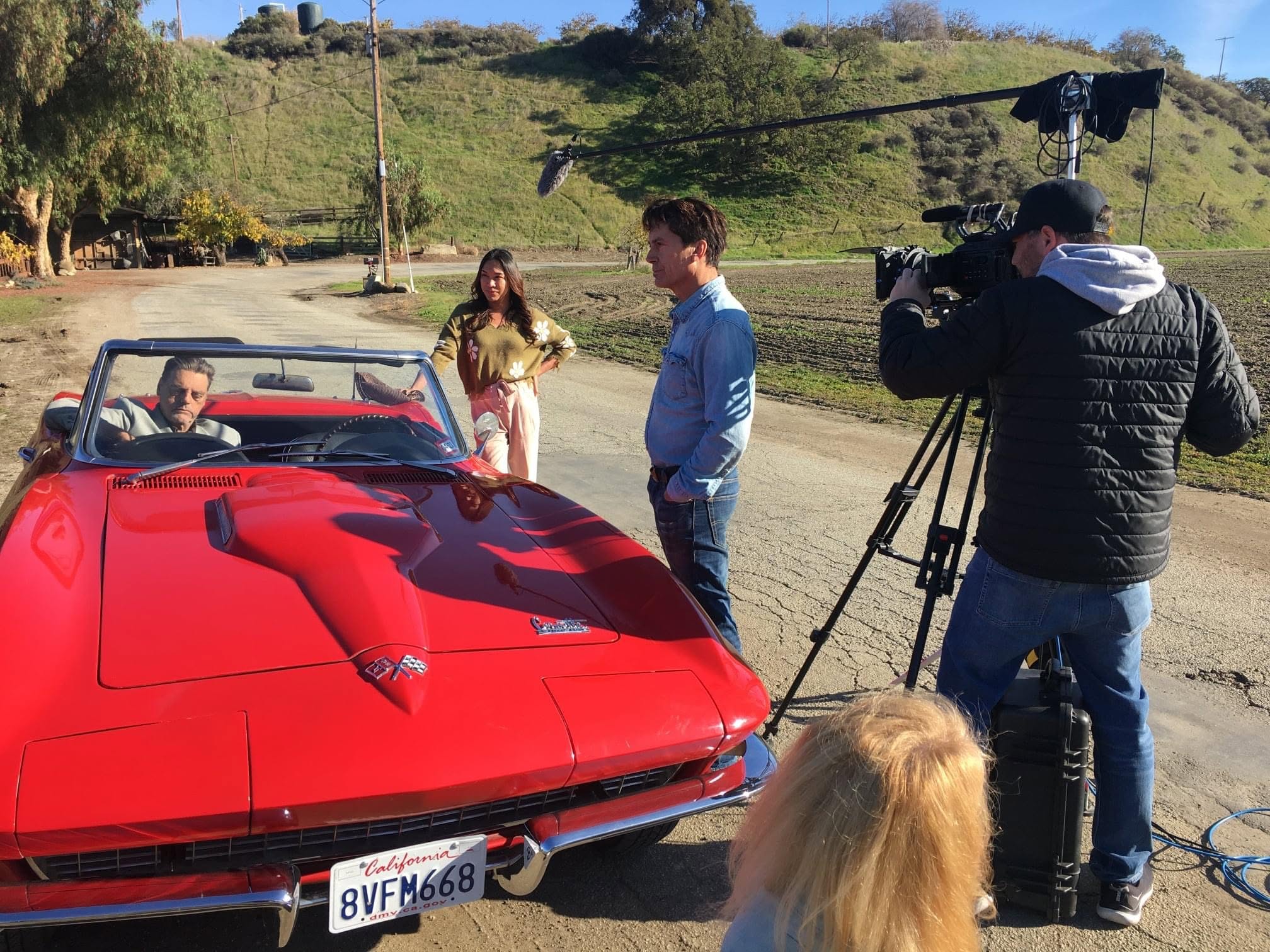 Behind the scenes filming The Ghost of Annie Lee